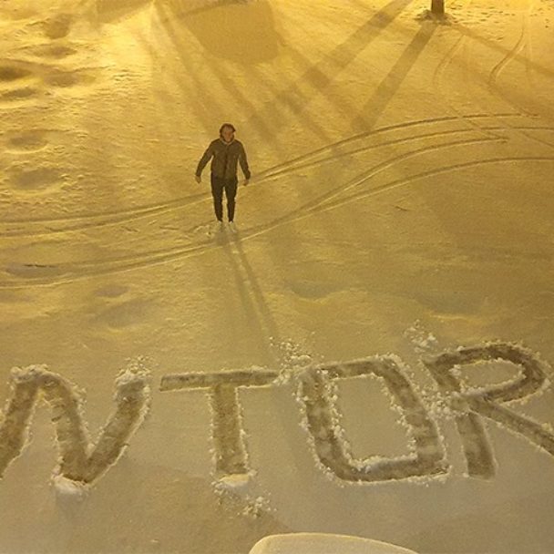 Cantoría made it through the snow to Ambronay