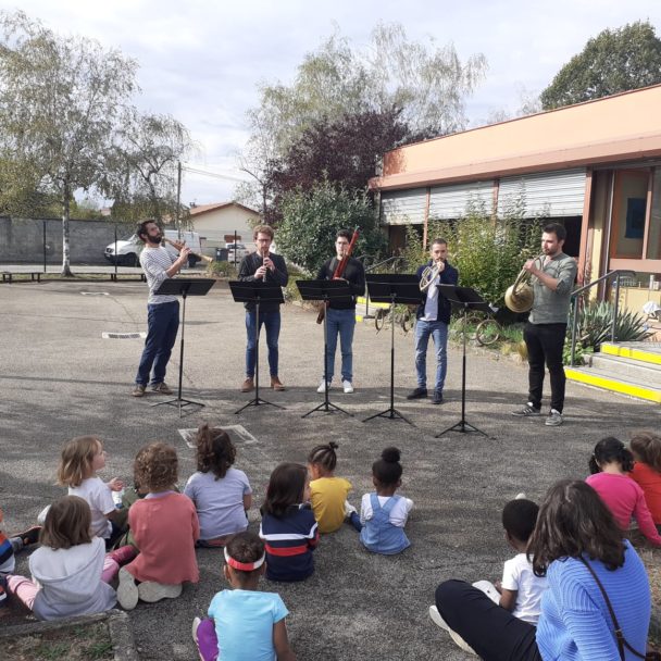 Sarbacanes will play several concerts in Ambronay